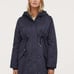 Maternity navy parka
