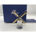 Swarovski Crystal Memories Gold Journeys Windmill Figurine 266301