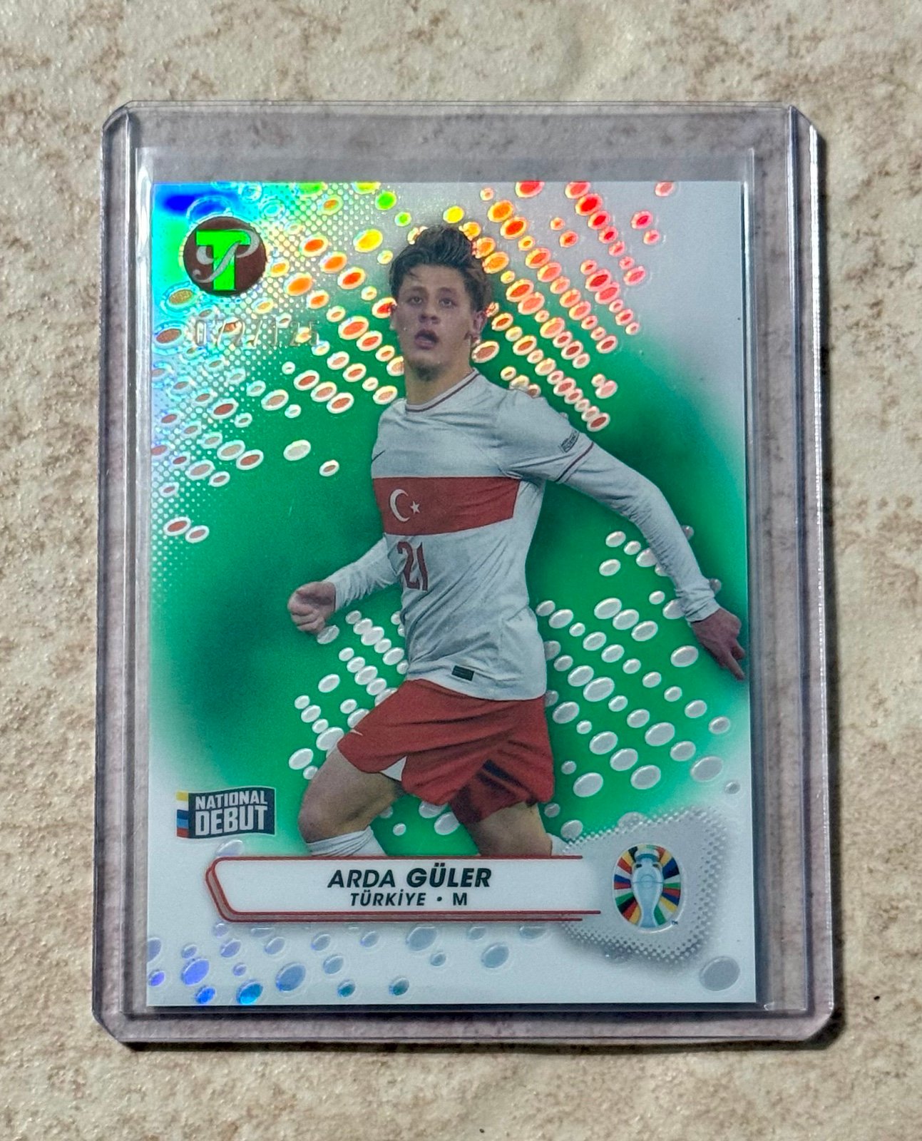 2023 Pristine EURO 2024 ARDA GULER #190 Rookie RC Green Ref /125 Real Madrid