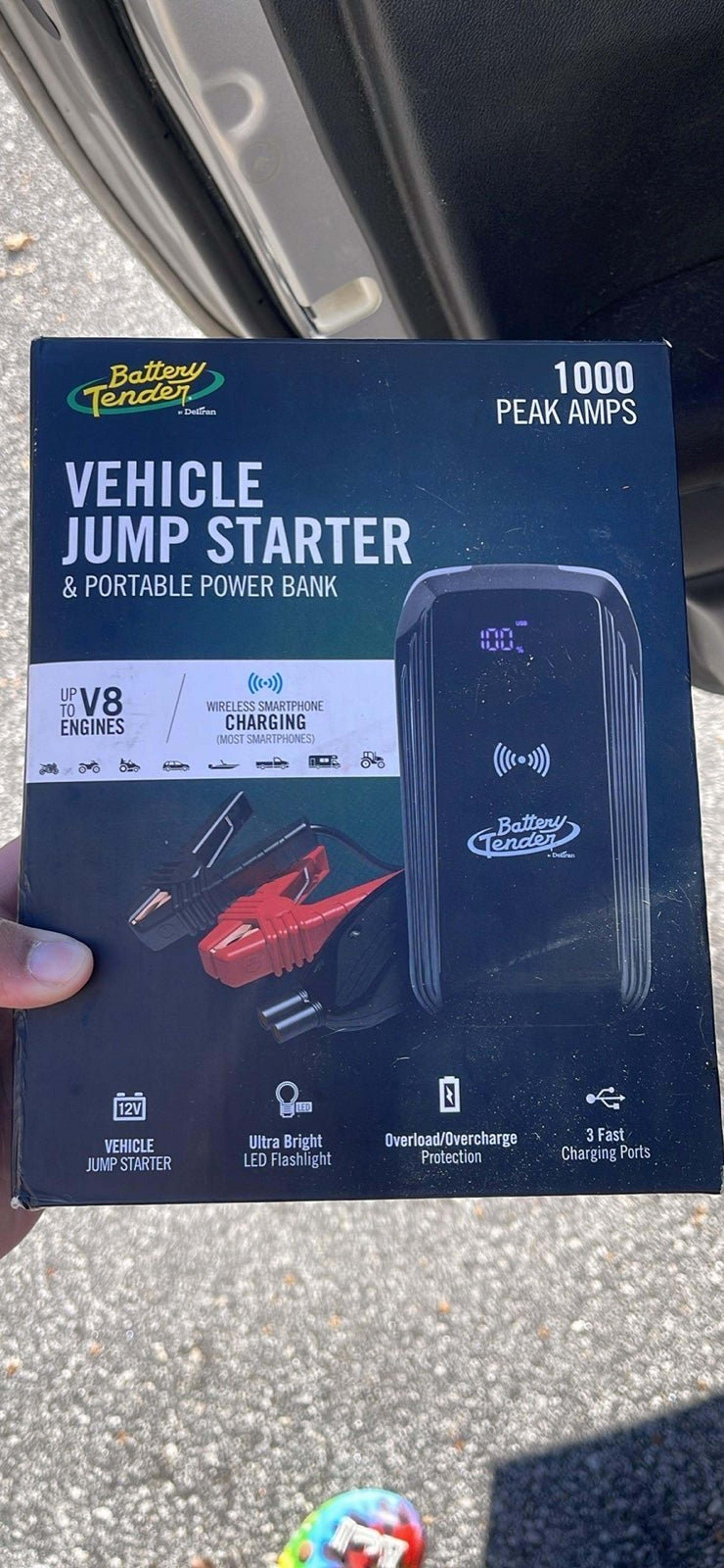 Jump starter & portable power bank