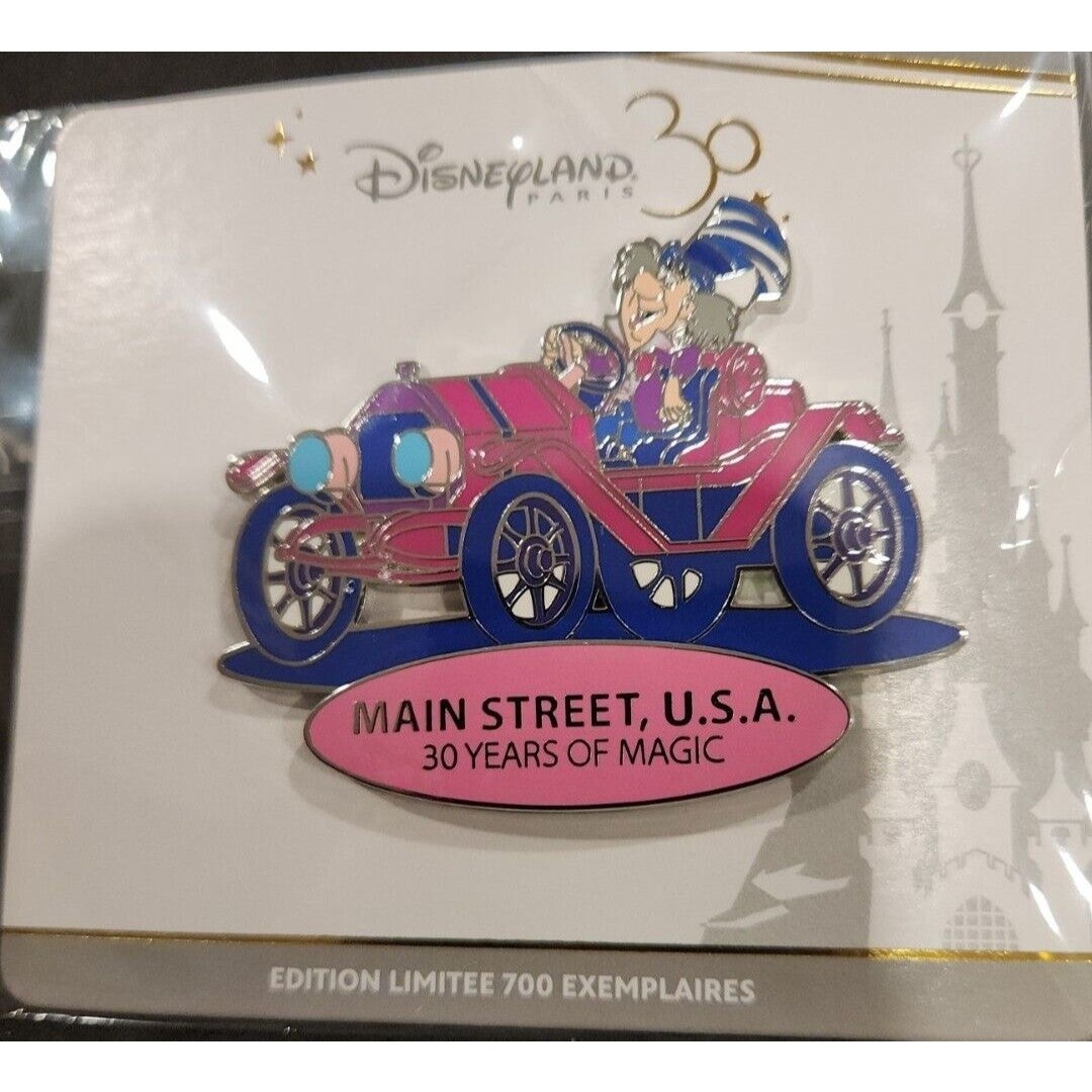 Disney Pin 00014D MAD HATTER MAIN STREET MAGIC 30 Disneyland Paris DLP LE 700
