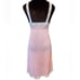 Vassarette Vintage 80s Barbie Pink Coquette Floral Lace Lingerie Slip Dress