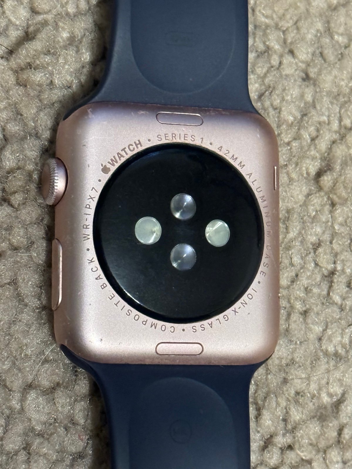 Apple Watch Series 1 For Parts 42mm Aluminum Rose Gold
