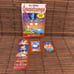 Goosebumps #52 How I Learned To Fly Stickers Bookmark 2 Trading Cards RL Stine