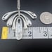 RLM STUDIO ROBERT LEE MORRIS STERLING SILVER 925 MOP FAN PENDANT CHAIN NECKLACE