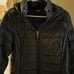 Heat keep Women Long jacket size M side pockets/hoodie and bag
