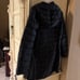 Heat keep Women Long jacket size M side pockets/hoodie and bag