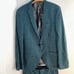 Modern Slim Fit BlueTwo-Piece Suit Single Button Business Formal Wear