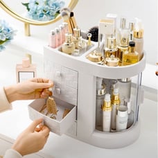 Makeup Organizer（White）Brand New In Box