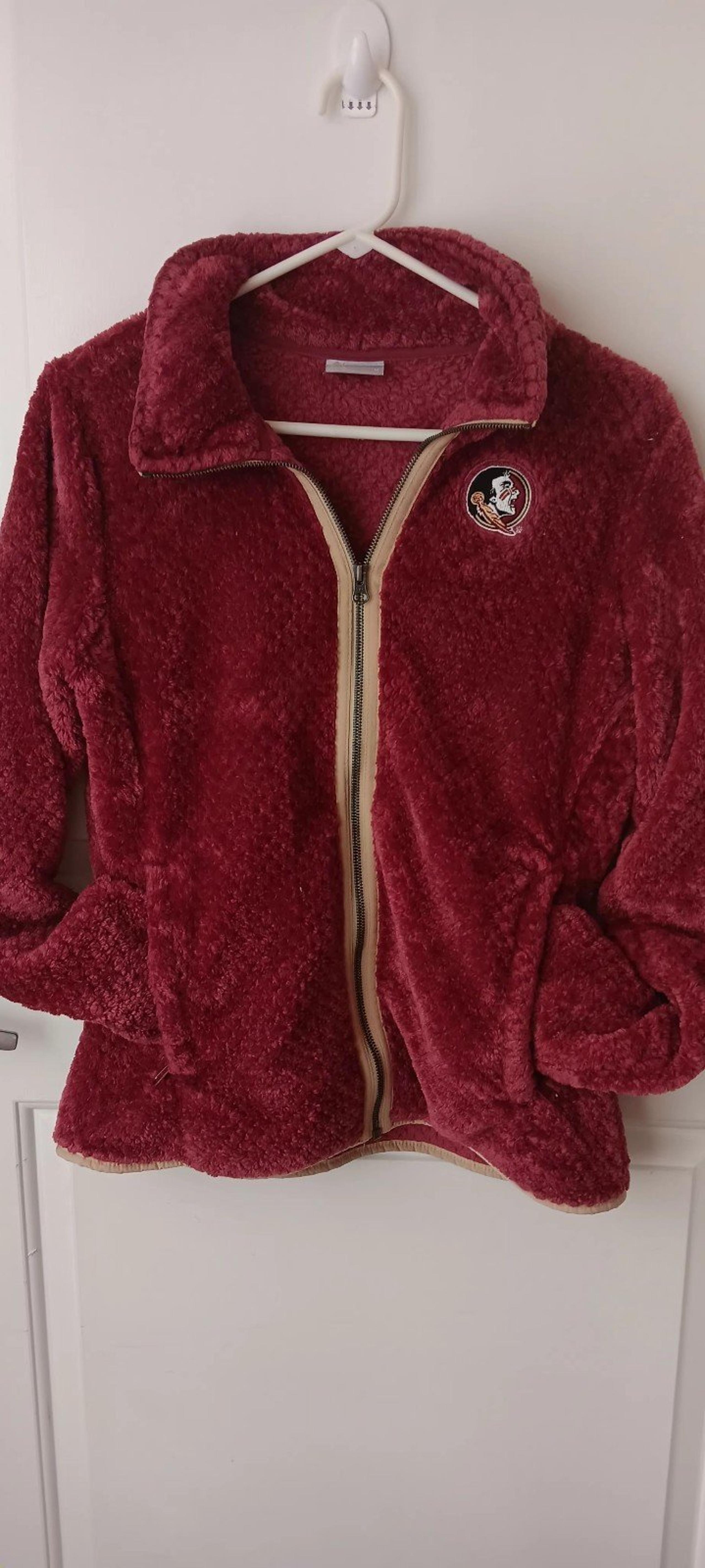 COLUMBIA Florida State Seminoles Full Zip Sweater