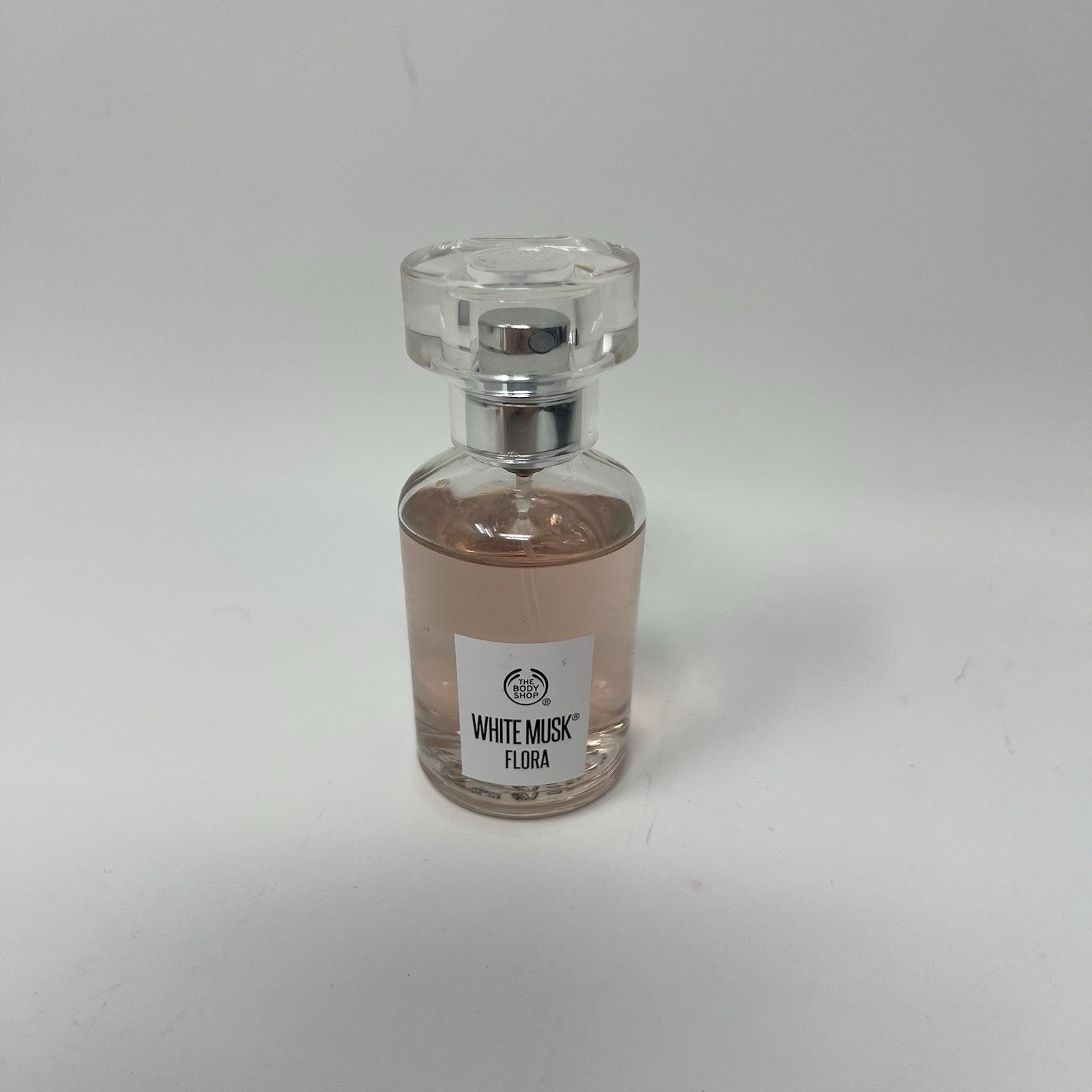 Partial 90% The Body Shop White Musk Flora Eau de Parfum 1 fl oz 30ml