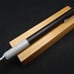 Wood-bodied mechanical pencil, Black Persimmon, 0.5mm
