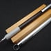 Wood-bodied mechanical pencil, Black Persimmon, 0.5mm