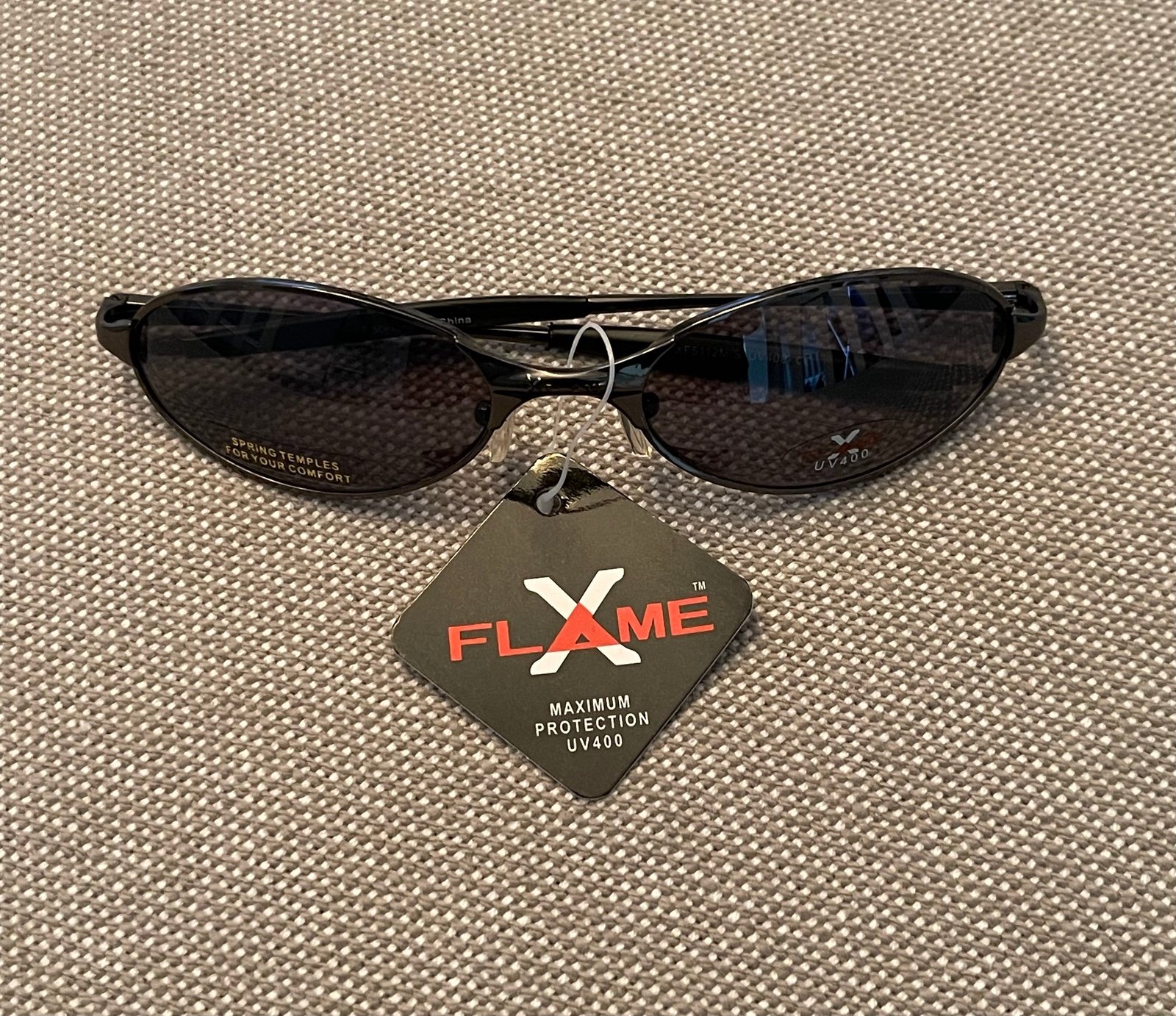 New - Flame X Sunglasses - UV 400 - Spring Hinges