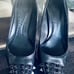Valentino Alcove rockstud pumps size 39 black on black