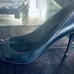 Valentino Alcove rockstud pumps size 39 black on black