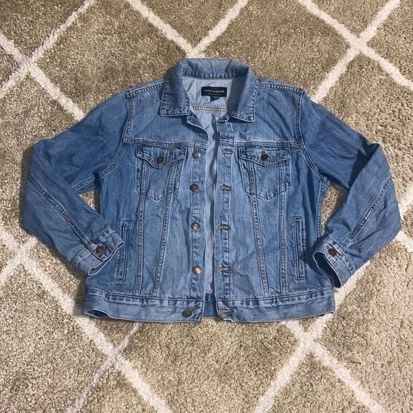 Lucky Brand Tomboy Trucker Denim Jacket