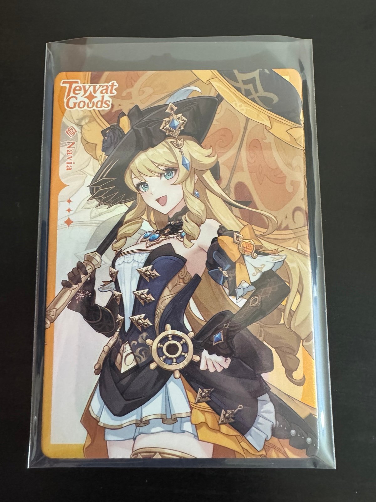 Navia teyvat goods genshin impact cards