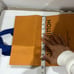LV box and shopping bags and 4 receipts envelopes in good condition