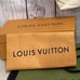LV box and shopping bags and 4 receipts envelopes in good condition