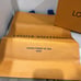 LV box and shopping bags and 4 receipts envelopes in good condition