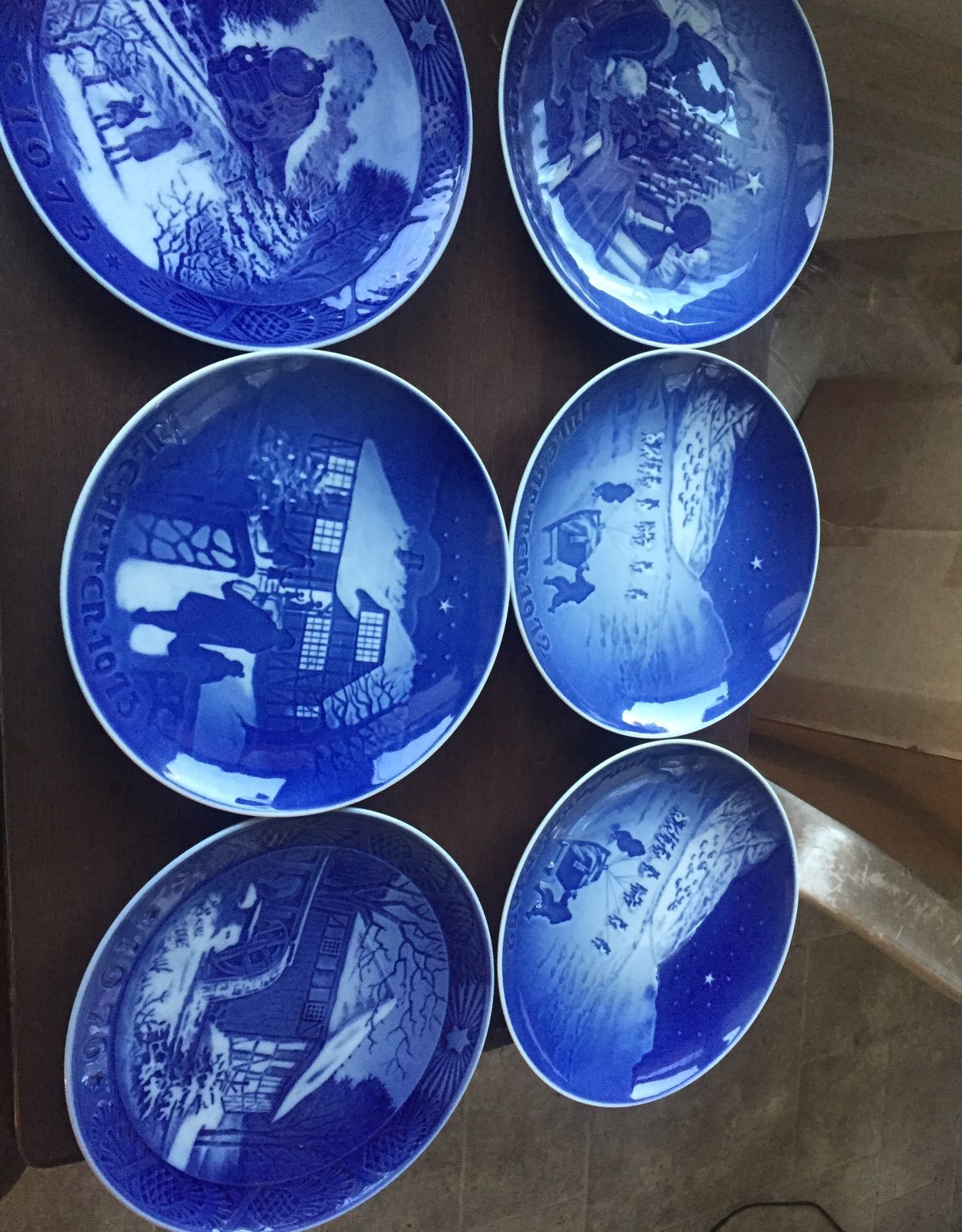 Vintage plates