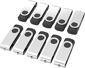 USB Flash Drives 64GB 10 Pack, Wooolken USB 2.0 Thumb Drives with