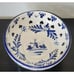 Vintage Ceramic Delft Holland Blue White Round Articulated Hearts Windmill