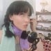 Hand knitten scarf made with love and li
