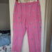 Pink Lily Pulitzer whale and shell cotton capris