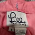 Pink Lily Pulitzer whale and shell cotton capris