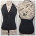 Bebe Vintage Y2K Babydoll Halter Feminine Top Sz Large Ruffles Black USA NEW
