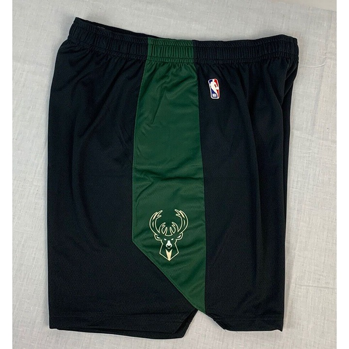 Milwaukee Bucks Shorts Nike Authentic NBA Team Issue Pro Basketball Mens 50 3XL