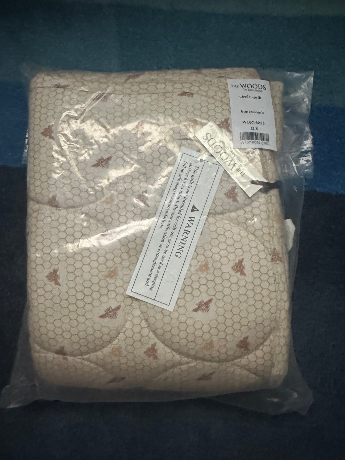 Kate Quinn honeycomb Quilt