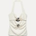 Halter top with shells