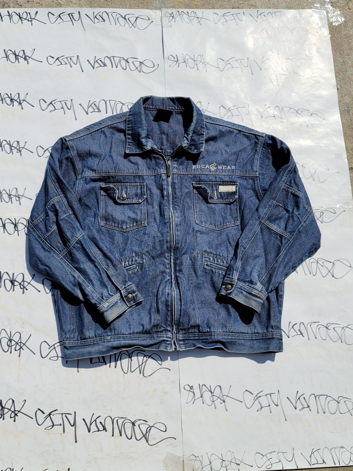 Vintage Rocawear Denim Jacket XXXL