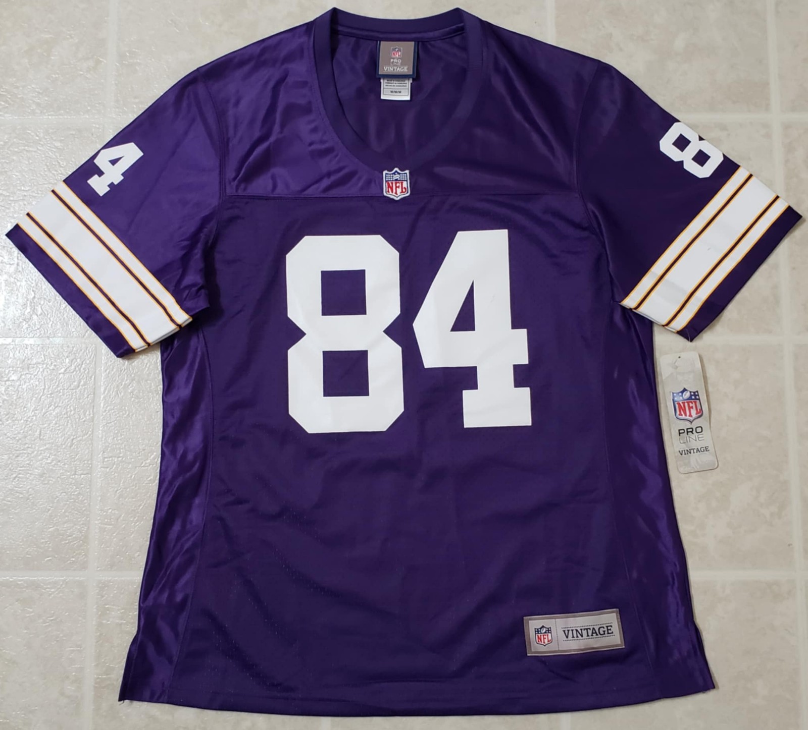 NFL PRO LINE Women's Randy Moss Purple Minnesota Vikings Retired Player Jersey