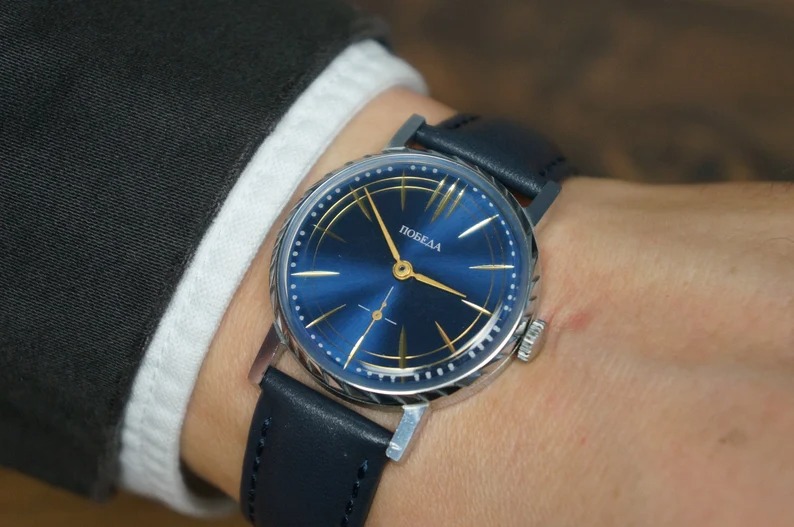 Wrist watch, Mens gift, Vintage watches, Pobeda watch, Vintage soviet watch