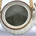 Japanese Blue Floral Teapot Porcelain Bamboo Handle Vintage