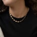 20 Womens 14K Gold Chain Link Necklace 14 Karat Ladies Silver Jewelry 20 inch