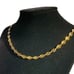 20 Womens 14K Gold Chain Link Necklace 14 Karat Ladies Silver Jewelry 20 inch