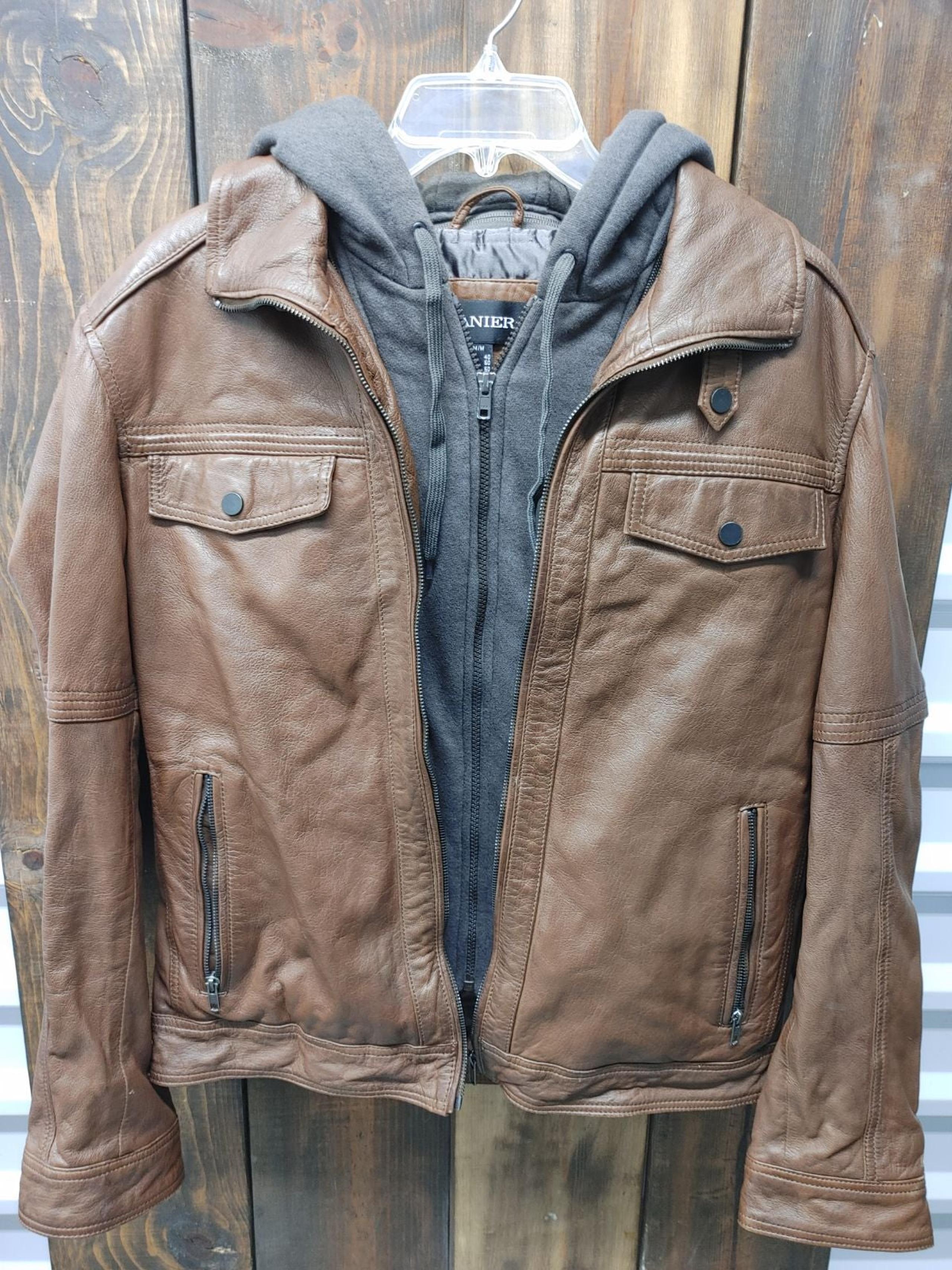Danier Brown Leather Jacket