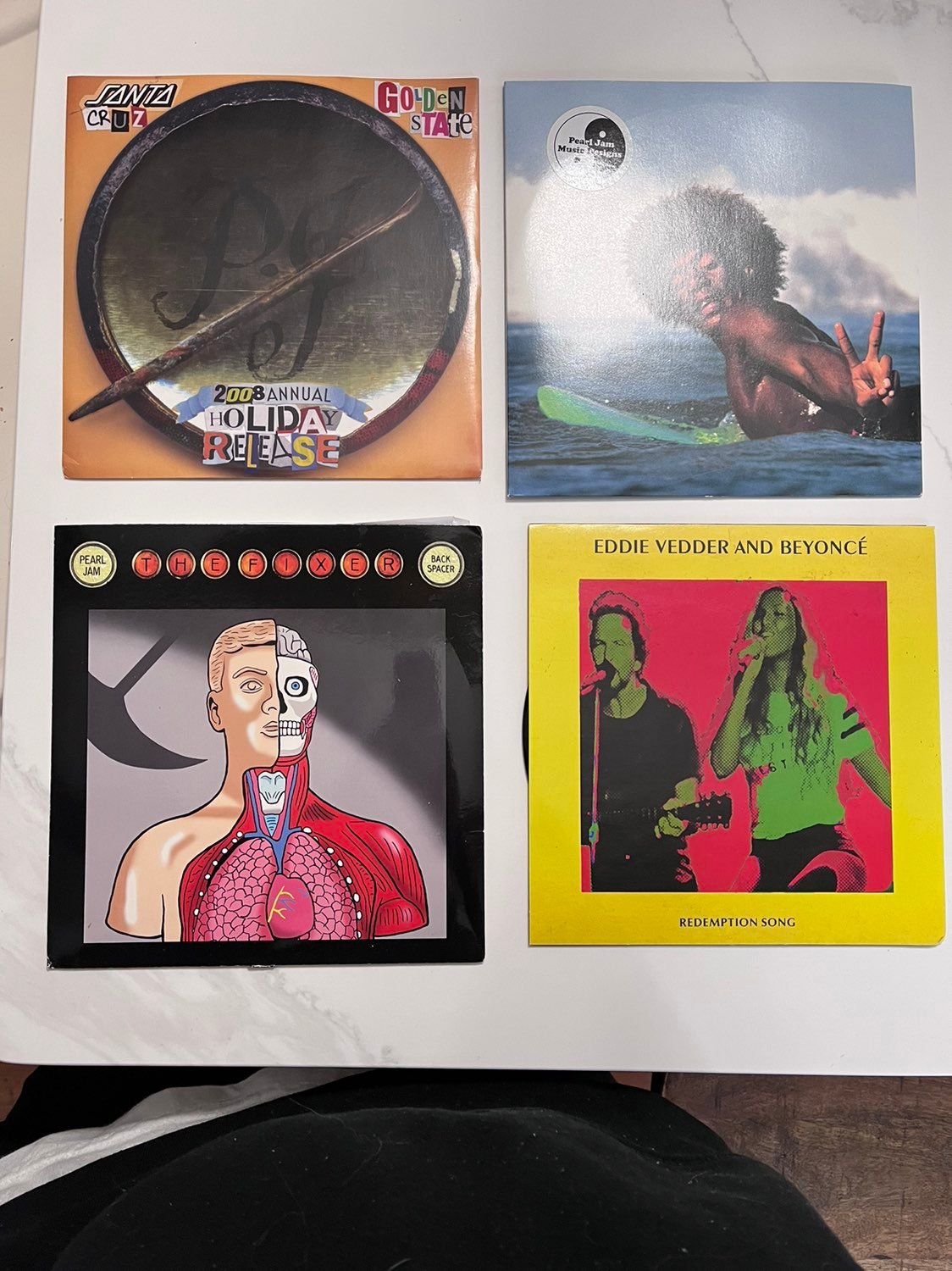 Pearl Jam Ten Club Vinyl Lot