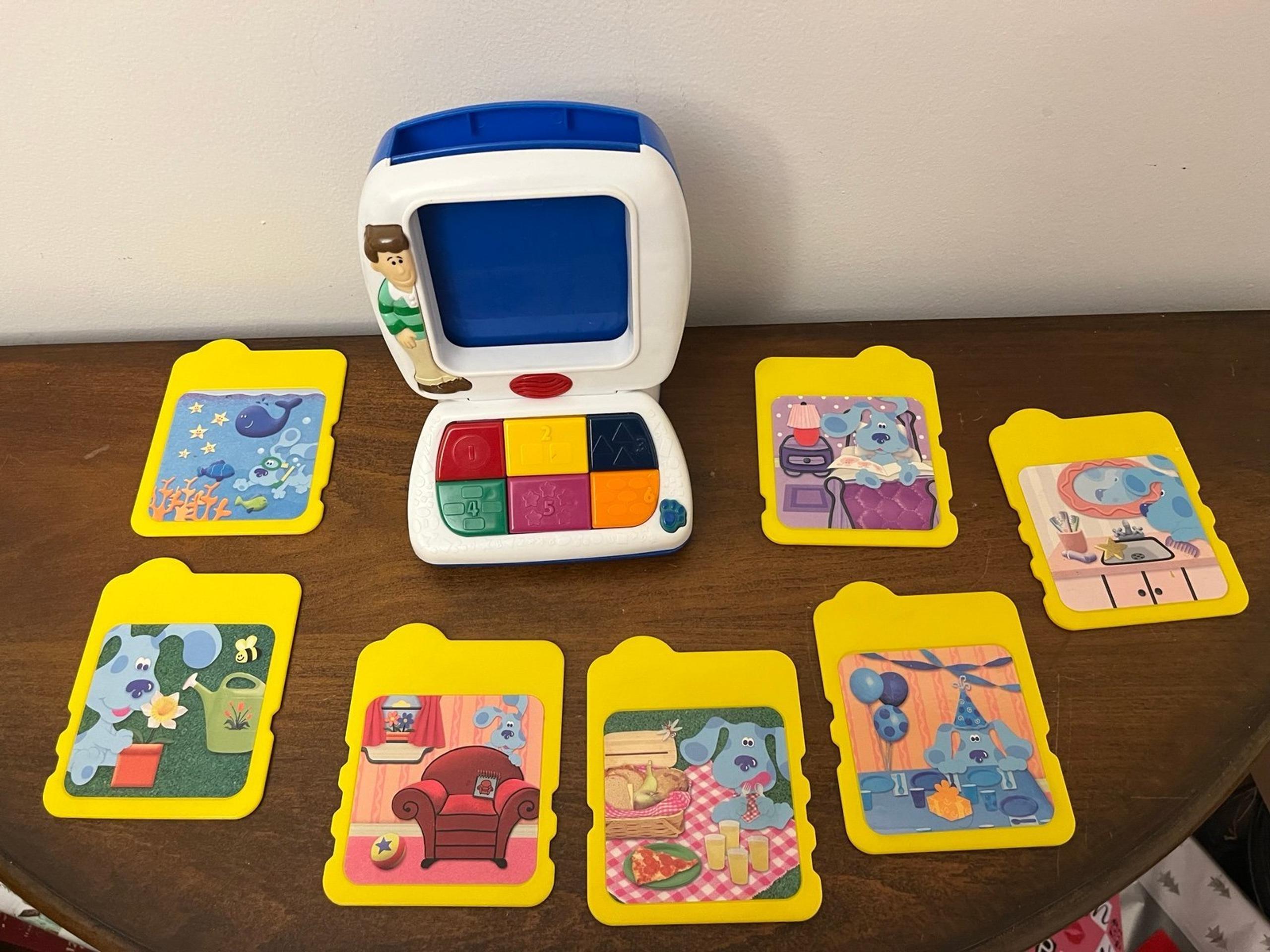 Y2K Blue's Clues Interactive Learning "Computer"