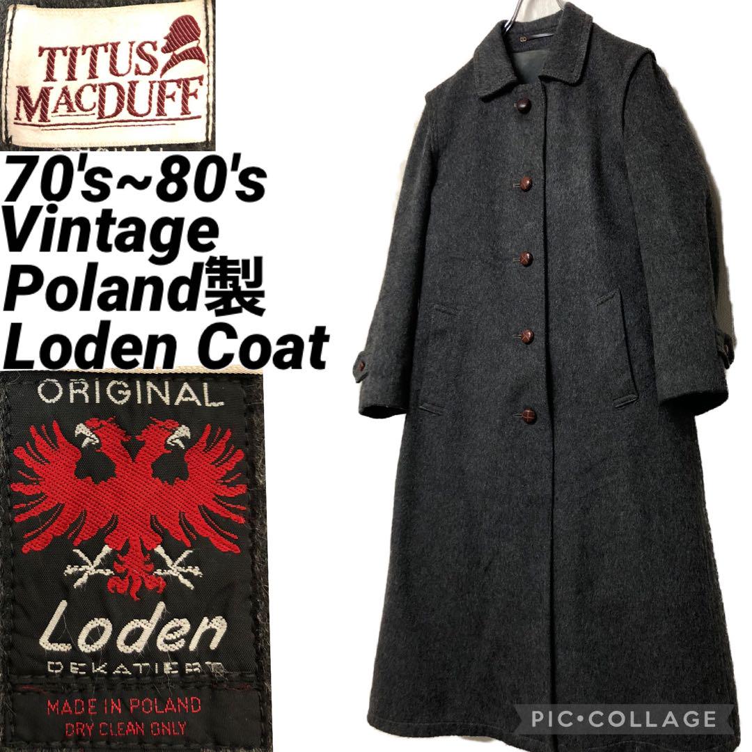 スペシャルオファ 70's~80's Polish Vintage Coat Loden ジャケット・アウター