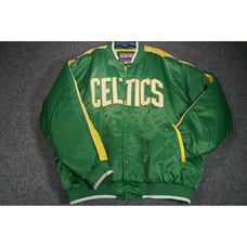 Boston Celtics Hardwood Classics G III Carl Banks Vintage Jacket Mens XL