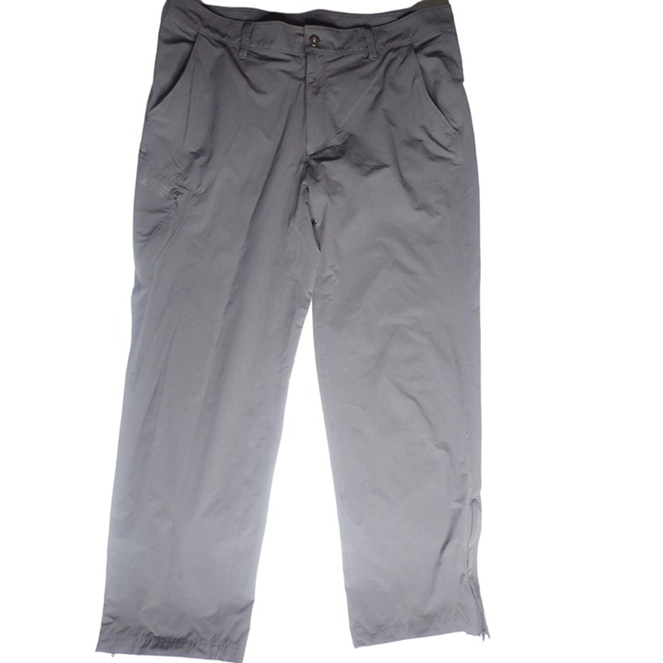 Eastern Mountain sports 38 x 32 Quick Dry Nylon Hiking Pants Gray Gorpcore