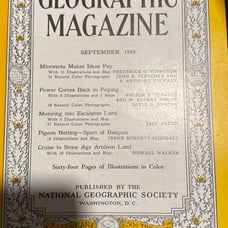National Geographic Magazines (January-December) - 1952