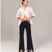NWT Abercrombie & Fitch High Rise 90s Relaxed Jean with Vented Hem Size: 35