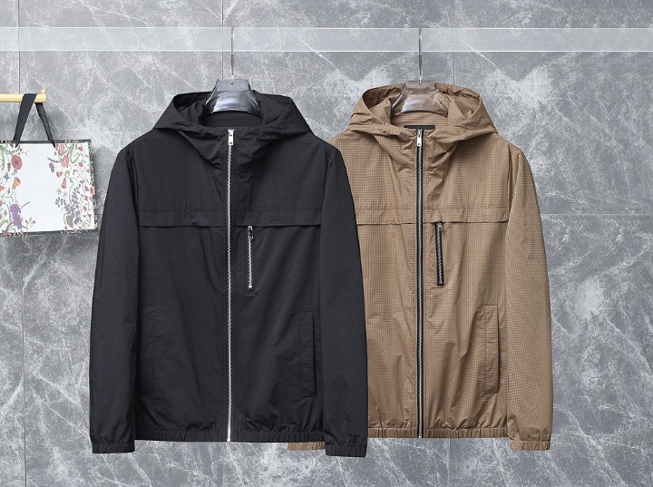 jacket, stylish and casual Spring 2022 Men's new hooded zip-up jacket